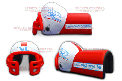One Piece Helmet Tunnel 30 Long 16H 16W