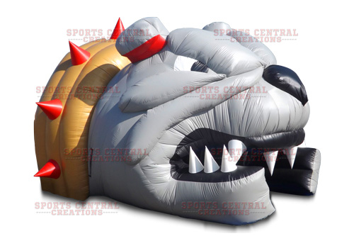 Bulldog Mascot Tunnel