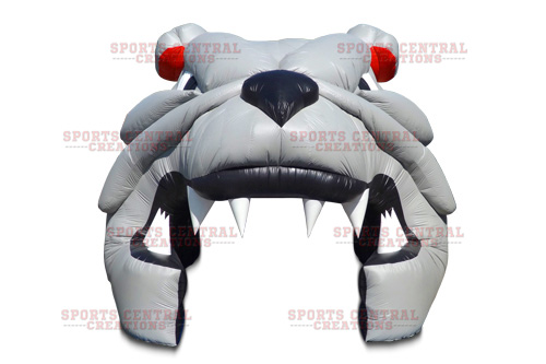 Bulldog Mascot Tunnel