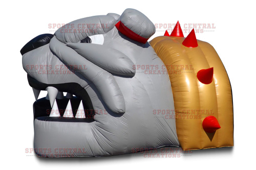 Bulldog Mascot Tunnel