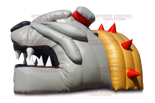 Bulldog Mascot Tunnel