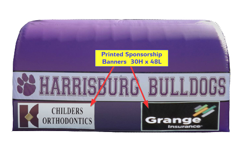 Printed Sponsorship Banner