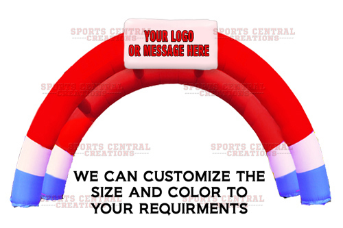 INFLATABLE DOUBLE ARCHES