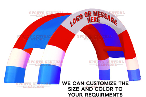 INFLATABLE DOUBLE ARCHES